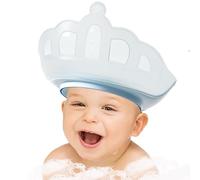 Bath Visor for Toddler | Safe Shampoo Shower Protection Bath Cap | Crown Shape Adjustable Shampoo Shield Accessories for Children Boys Friends Family