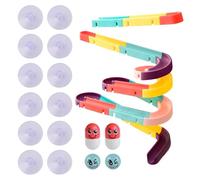 Bath Wall Toys,Interactive Educational Games | Interactive Bath Toys Water Slide Track,for Boys Girls Ages 3-8 Bathroom Backyard Outdoor Birthday Christmas