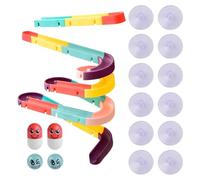 Bath Wall Toys - Interactive Funny Educational - Interactive Bath Toys Water Slide Track - for Home Bathroom Backyard Outdoor Birthday Christmas Ages 3-8 Boys Girls