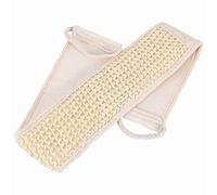 Bath Wash Strap Loofah Shower Massage Scrubber Sponge Exfoliating Back Scrubber for Body Skin Care Deep Cleansing Terry Cloth Polyester Plant Hemp 28.74inch x3.15inch 1Pc