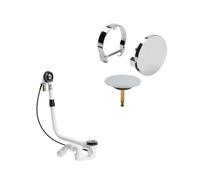 Bath Waste Multiplex Trio-F Bath Drain set and overflow 40 mm x DN40/50 Chrome Viega