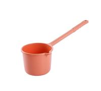Bath Water Spoon Long Handled Tableware Shampoo Rinse Cup Bathroom Water Bucket Watering Spoon Shower Bucket Japanese Style Bath Long Handled Water Spoon (C, One Size)