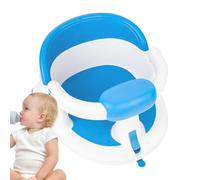 Bath with Suction Cups - Sit Down Bath Seat for | Removable Shower Chair with Non-Slip Pad for Children Aged 6 to 24 Months