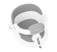 Bath with Suction Cups - Sit Down Bath Seat for | Removable Shower Chair with Non-Slip Pad for Children Aged 6 to 24 Months