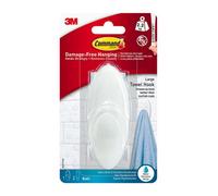 Bath17-Uk Command Bathroom Large Towel Hook 2.2Kg One Colour (One Size)