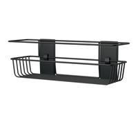 BATH31-MB Command Bathroom Shower Caddy Matte Black