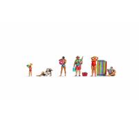 Bathers (6) Figure Set N gauge Noch 35800