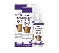 Bathgate Cat Behaviour Correction Spray 120ml 2 Pack, Indoor & Outdoor Scent Training Aid for Cats | Furniture Sofa Carpet Curtain Garden Plant Protection Support