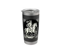 Bathin A Dark Legend on the Pale Steed Stainless Steel Insulated Tumbler