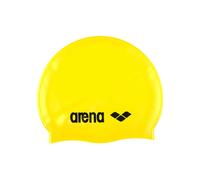 arena Classic Silicone Unisex Swimming Cap, Swimming Cap Women and Men, Swimming Cap with Reinforced Edge, Soft and Resistant Cap