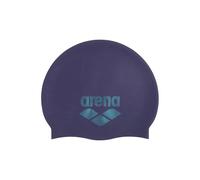 Arena Unisex Shine Silicone Swim Cap for Women and Men Fitness Swimmers Intensive Training Durable Soft Elastic Bathing Cap, Future Dusk/Water
