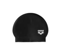Arena Unisex Soft Latex II Swim Cap for Women and Men Fitness Swimmers Intensive Training Durable Soft Elastic Bathing Flat Cap, Black/White