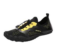 Bathing Shoes for Men and Women: Barefoot Shoes, Beach Shoes, Trail Running Shoes, Quick-Drying Water Sports Shoes, Wide Toe Box Aqua Shoes, Orthopaedic Fitness Shoes, Comfort and Stability, black, 11