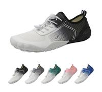 Bathing Shoes for Men and Women, Soft Sole Wear-resistant Water Sports Shoes, Quick-Drying Surf Shoes, Non-Slip Water Shoes for Swimming, Swimming Shoes & Beach Shoes, Aqua, Hiking, black, 7 UK