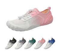 Bathing Shoes for Men and Women, Soft Sole Wear-resistant Water Sports Shoes, Quick-Drying Surf Shoes, Non-Slip Water Shoes for Swimming, Swimming Shoes & Beach Shoes, Aqua, Hiking, pink, 11 UK