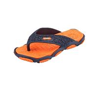 Bathing Shoes Men's Flip Flops Men's Non-Slip Lightweight Slippers Indoor and Outdoor Slippers Everyday Ultra Comfortable Barefoot Shoes Durable Simplicity Slippers Improved Fit, orange, 8 UK