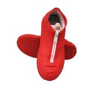 Bathing Shoes Men's Quick-Drying Water Shoes High Aqua Shoes with Zip Non-Slip Robust Rain Shoes Beach Shoes Swimming Shoes Waterproof Rain Boots Ankle Boots Beach Fishing Shoes, red, 5 UK