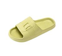 Bathing Shoes, Slippers, Linen Slippers, Non-Slip Slippers, Bathing Shoes, Bohemian Beach Sandals, Lovers, Lovers, Slippers, Wear-resistant Slippers, Mint Green, 9.5 UK
