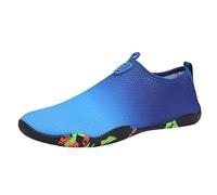 Bathing Shoes Women's Aqua Shoes Men's Slip On Breathable Quick-Drying Water Shoes Outdoor Summer Unisex Minimalist Barefoot Shoes Sports Fitness Shoes Trail Running Shoes Five Finger Toe Shoes, blue