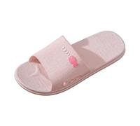Bathing Slippers Men Women Bathing Shoes Bath Slippers Home Slippers Fish Spit Bubble Indoor Non Slip Soft Bottom Bathroom Home Outdoor Wear Men's Slippers Pull On Hotel Slippers Slides, pink, 7 UK