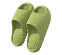 Bathing Slippers Women Open Toe Thick Sole, Cloud Slippers Women Uk, Original Shower Slipper Comfortble Silent Slipper Slip On Household Waling Shoes Versatile Style Casual Beach Shoes