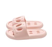 Bathing Slippers Women's Clouds Slippers with Holes Waterproof Non-Slip Bathing Shoes Slippers Comfort Breathable Mules Bathing Shoes Indoor House Slippers Shower Shoes Household Shoes, pink, 4 UK