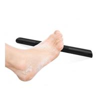 Bathlavish Matte Black Shower Foot Rest Bar,Wall Mounted Corner Shower Foot Rest for Shaving Legs, Non-Slip Knurled Stainless Steel Shower Step for Small Bathroom