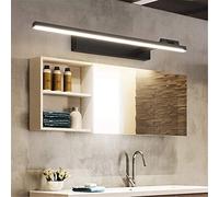 Bathlight Led Led Bathroom Mirror Light, Neutal White 4000K Bath Mirror Lamp, Toilet Waterproof Anti Fog Decorating Wall Lamp/Black 40Cm