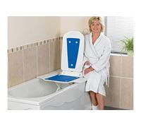 Bathmaster Deltis Bath Li ft, Lightweight and Compact Design, Equipped with Advanced Battery Technology for Quick Charging, Supports Up to 300lbs, Side Flap Hinge