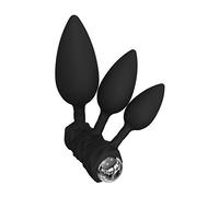 Bathmate Anal Training Plug with Vibe Black