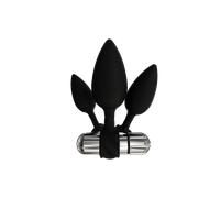 Bathmate Vibrating Anal Training Plugs 3 Sizes Silicone Body Safe Butt Plugs