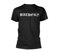 Bathory Band Logo T Shirt M Black