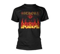 Bathory Destroyer of Worlds Official Tee T-Shirt Mens Unisex (Medium) Black