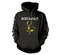 Bathory - Goat (Yellow) - Hoodie - black - S - 80% Cotton, 20% Polyester,Sweat S