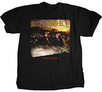 Bathory - Mens Blood Fire Death T-Shirt, X-Large, Black