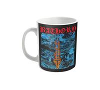 Bathory Mug Blood On Ice Band Logo Official White Boxed One Size