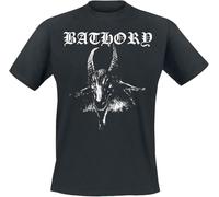 Bathory T Shirt Goat Band Logo Album Tracks Official Mens Black