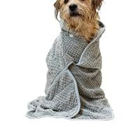Bathrobe for Dogs - Absorbent Quick-Drying Coat for Pets - Bathrobe and Towel for Dogs and Cats, for Bathing, Swimming, Cold Weather, at the Pool, for Home, Travel, We