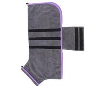 Bathrobe, Quick-Drying, Super Absorbent, Soft Coral Fabric, Dog Bathrobe with Hood, for Care, Bathing, Swimming, Rain, at Home, On the Go Puppies
