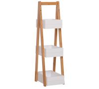 Bathroom A-Shape Rack, 3-Tier-Bamboo