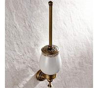 Bathroom Accessories Set - Antique Brass Wall Mounted Hardware with Carved Design and Free Standing Dish for Elegant Bathroom Decor