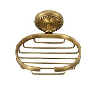 Bathroom Accessories Soap Holder, Pure Copper Basket for Bathroom Great Performance Brass Holder Wall