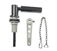 Bathroom Aquarium Lever Toilet Flush Handle Universal Flush Handle Metal Toilet Repair Handle Strong Permanent Toilet Reservoir Lever Flush Handle Toilet Parts