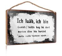 Bathroom Art Funny Love, Life, And Humility: A Germanic Reflection On Existence Wooded Sign Patio Decor Front Porch Signs(23X35CM)
