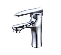 Bathroom Basin Faucet Waterfall Counter Top Basin Mixer Brass Single Hole Hot and Cold Water-tap Chrome Plated Washroom Sink Mixer Tap Home Bathroom Cabinet Faucet Household faucets