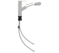 Bathroom Basin Faucet with Pull-out Function 157x172 mm Multi Colors vidaXL