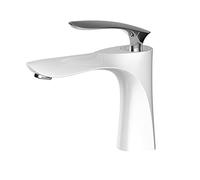 Bathroom Basin Faucets Gold Sink Mixer Tap Hot Cold Single Handle Deck Mounted Lavatory Crane Water Tap Rose Gold/Black(Army Green)