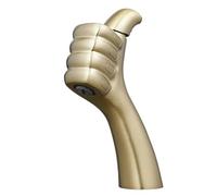 Bathroom Basin Mixer Tap, Brass Sink Faucet, Single-Handle with G1/2 Standard Hoses, Ceramic Valve for Hot and Cold Water, Ideal for Home and Hotel Use