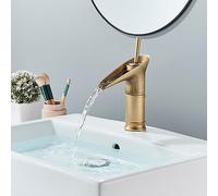 Bathroom Basin Sink Faucet Deck Mount Tall/Short Single Handle Single Hole Cold Hot Water Mixer Washing Tub Crane