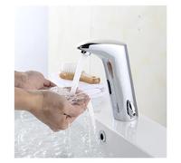 Bathroom Basin Sink Faucets Sensor Automatic Bathroom Sink Faucet Touchless Hot and Cold Water Mixer Crane,Kitchen Sink Faucet